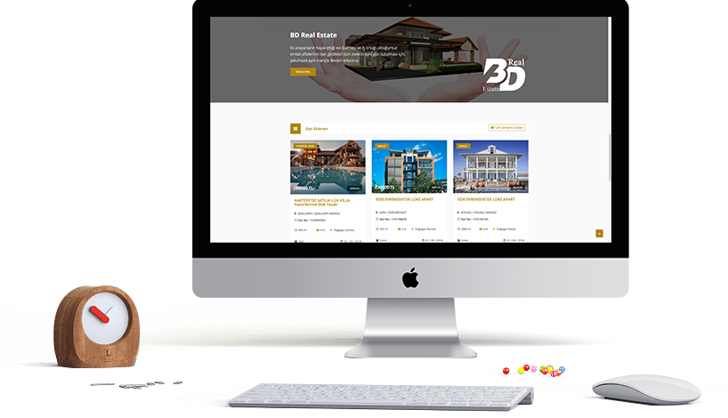 BD Estate Web sitesi