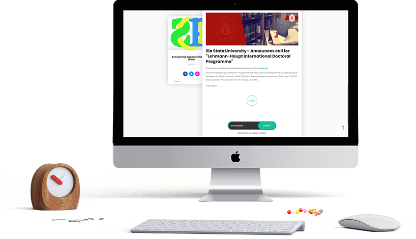 Scholarship Opportunities website Design and Coding